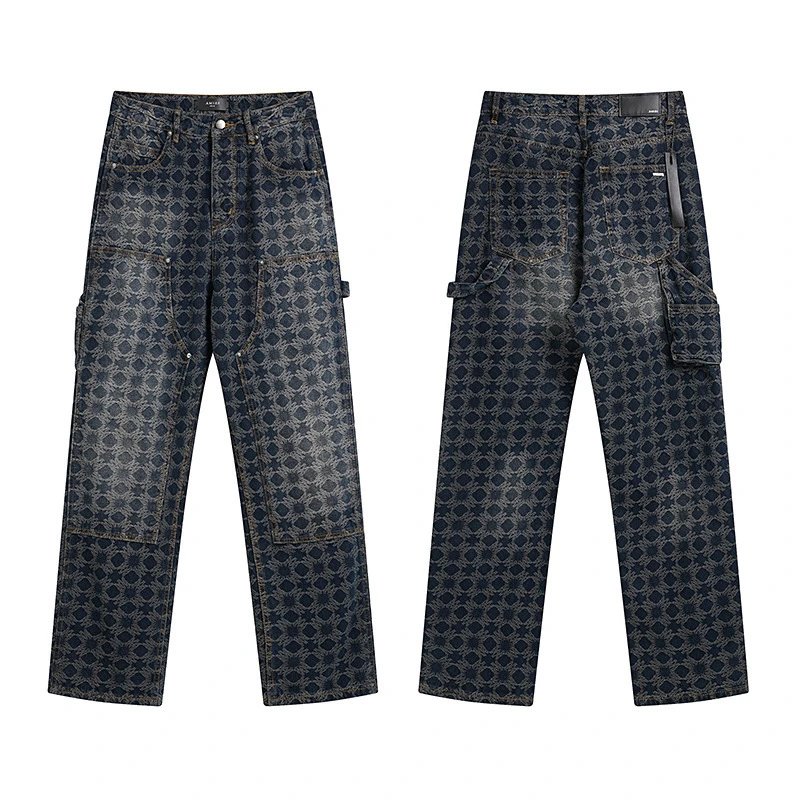Purple Brand Jeans Loose Straight-Leg Carpenter — AM5016