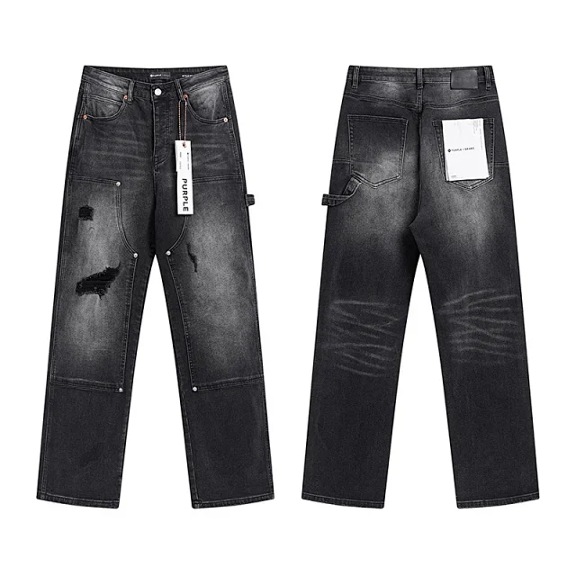 Purple Brand Jeans Loose Straight-Leg Carpenter product detail image 5