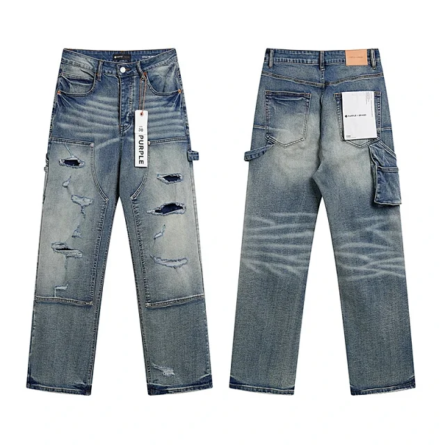 Purple Brand Jeans Loose Straight-Leg Carpenter product detail image 8