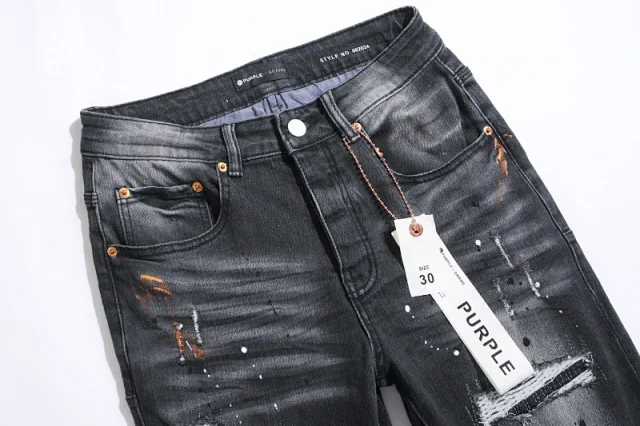 Amiri Jeans Distressed patchwork slim-fit product detail image 33