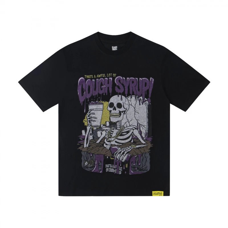 That's a Awful Lot of Cough Syrup Benjamin Franklin graphic — SMU-TS22# Black