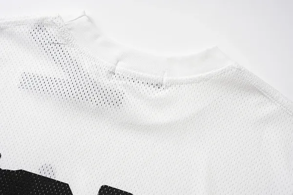 Amiri Script Mesh Shorts White - 22