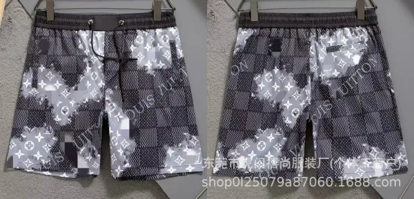 Design Pixel Camo Print 4-Piece Shorts - 36