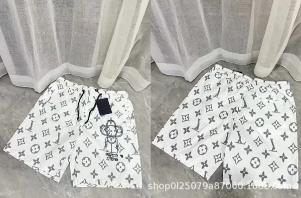 Gucci GG Monogram Print Shorts Black - 11