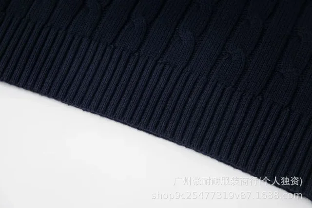 Polo Ralph Lauren Knitwear Cable-Knit V-Neck Pullover product detail image 9