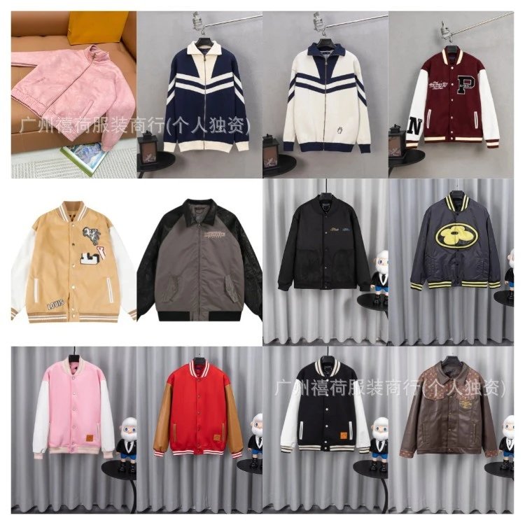 Unbranded Jackets Varsity-style snap-front image 4