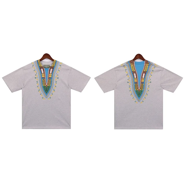 Unbranded T-Shirts Short-Sleeve Dashiki Print product detail image 4