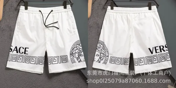 Fendi FF Monogram Print Shorts Black / White - 7