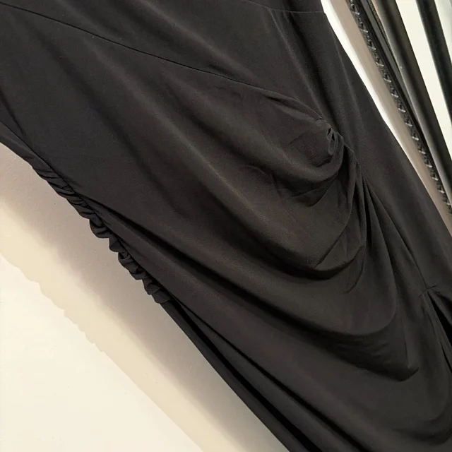 Unbranded Dresses Sleeveless draped maxi dress with ring hardware straps product detail image 5