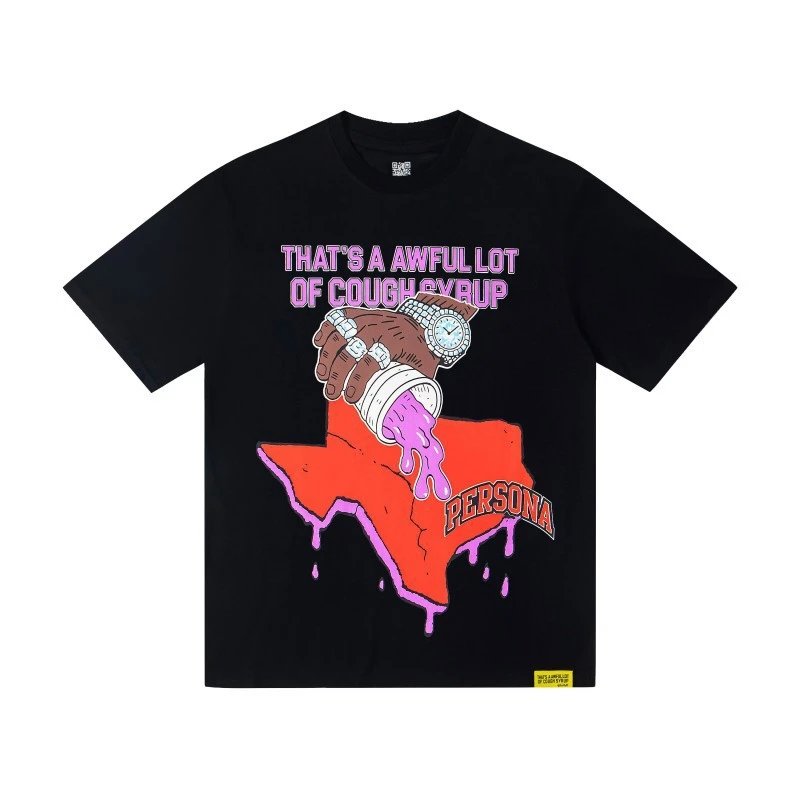 That's a Awful Lot of Cough Syrup Benjamin Franklin graphic — SMU-TS09# Black