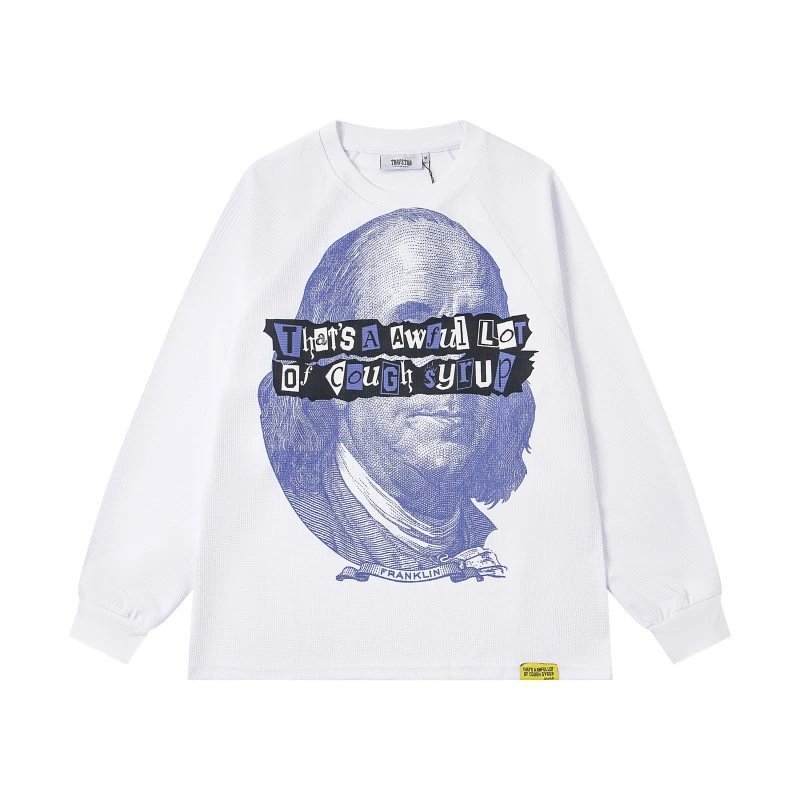 That's a Awful Lot of Cough Syrup Benjamin Franklin graphic — SMU-T107#-White
