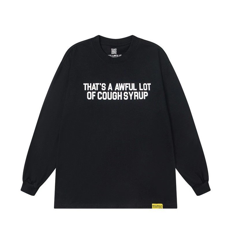 That's a Awful Lot of Cough Syrup Benjamin Franklin graphic — SMU-TS302 Black