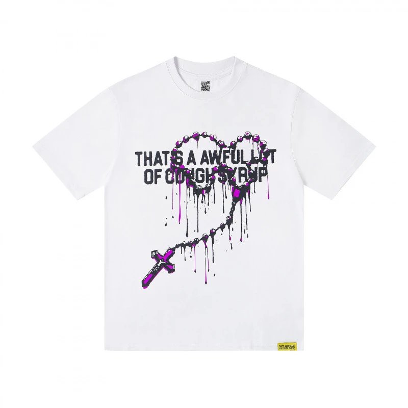 That's a Awful Lot of Cough Syrup Benjamin Franklin graphic — SMU-TS13# White