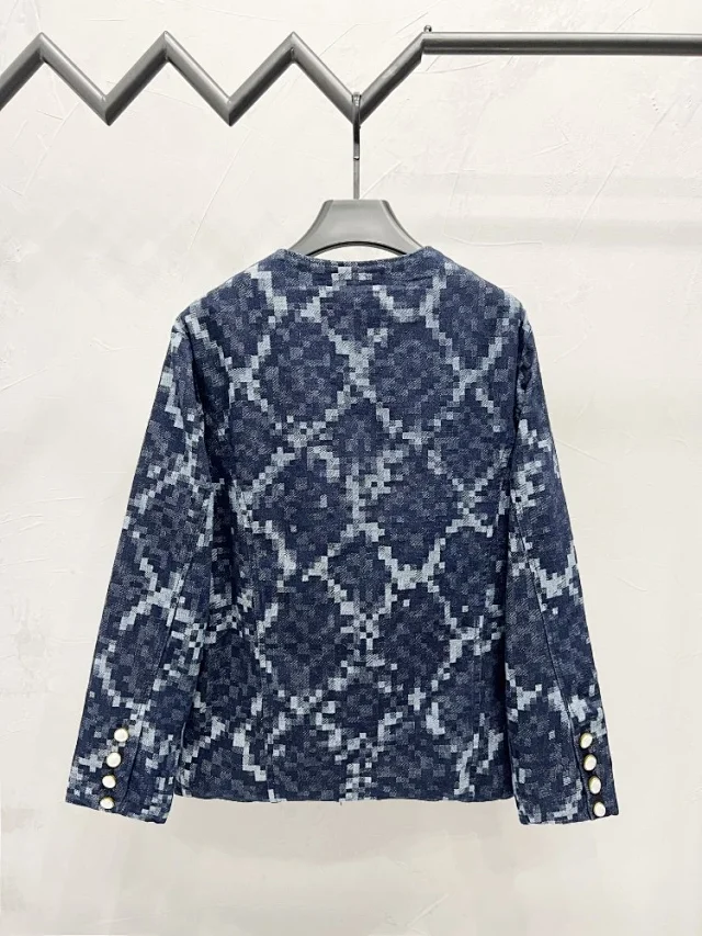 Louis Vuitton Matching Sets Monogram Denim Jacket and Jeans Set product detail image 30