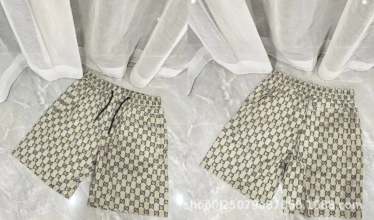 Gucci GG Monogram Print Shorts Black - 20