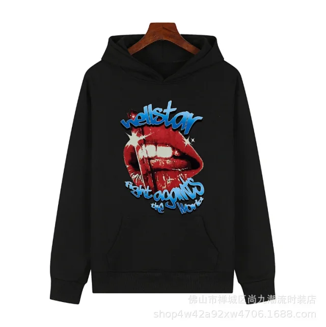 Hellstar Hoodies & Sweatshirts Graphic Print Pullover Hoodie product detail image 14