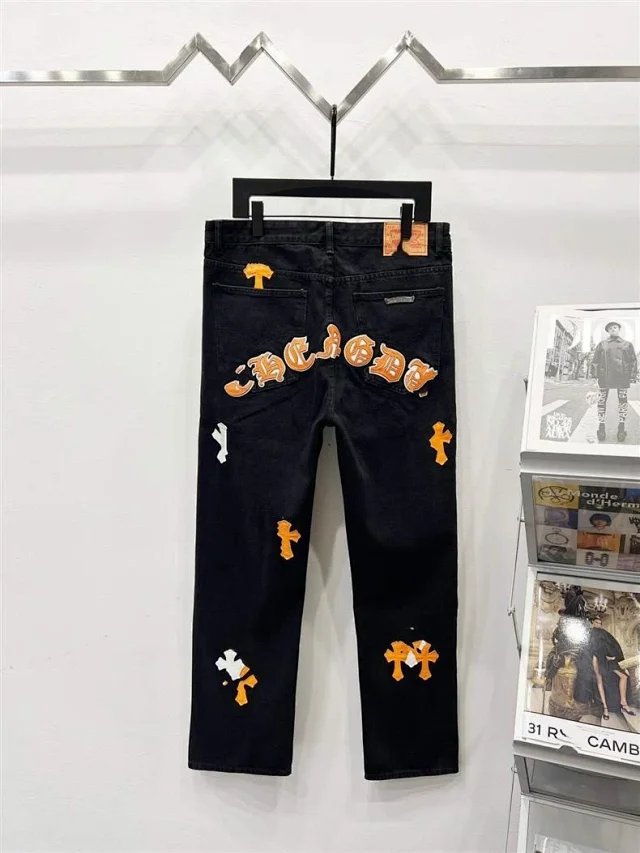 Unbranded Jeans Loose-Fit Cross Patch product detail image 29