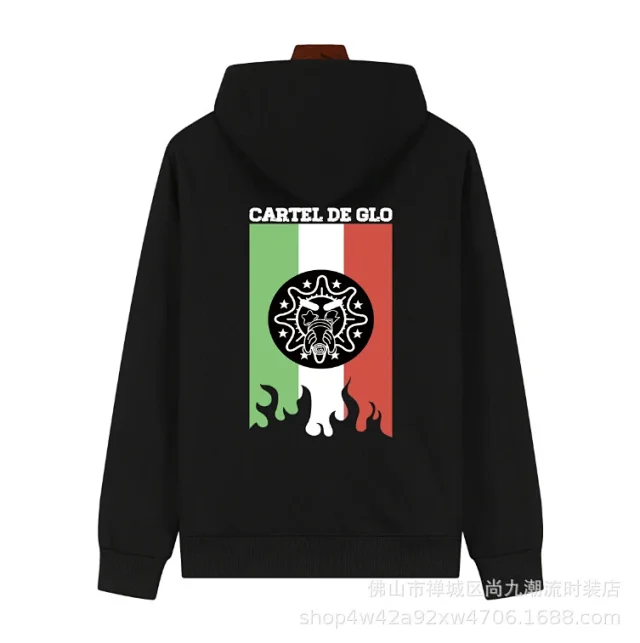 Hellstar Hoodies & Sweatshirts Graphic Print Pullover Hoodie product detail image 5