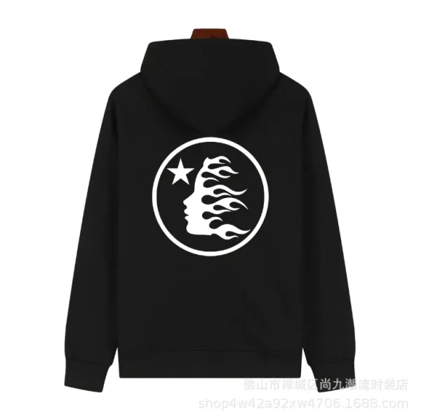 Hellstar Lovers Only Graphic Hoodie White - 20