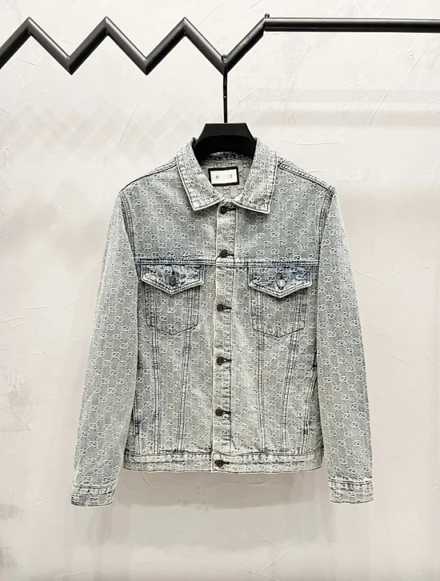 Louis Vuitton Jackets Monogram Denim Jacket product detail image 2