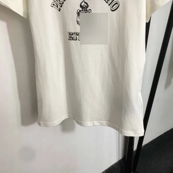 Prada Logo Print Brown T-Shirt - 7