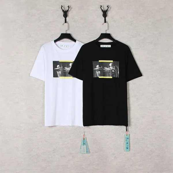 Off-White Arrow Gradient Print White T-Shirt - 42