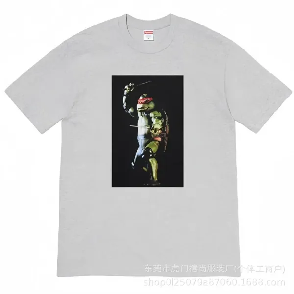 Supreme Gun Print Beige T-Shirt - 25