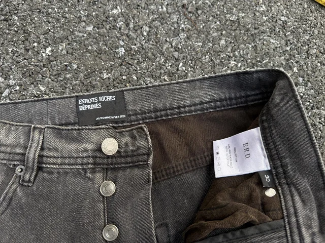 Purple Brand Jeans Distressed flared with frayed hems product detail image 31