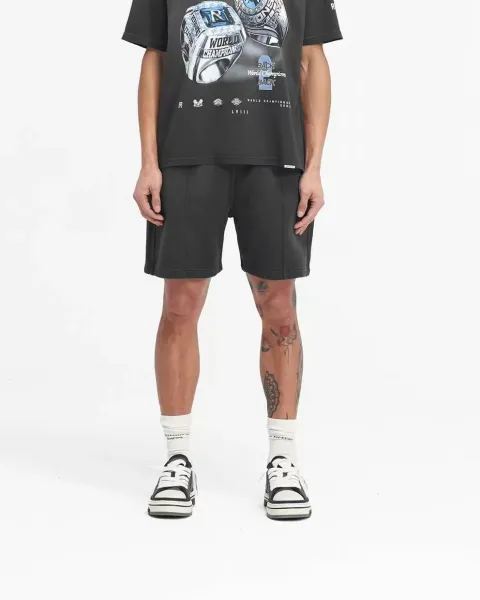 Represent Feature Brown Sweat Shorts - 11