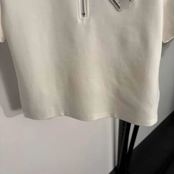 Prada Re-Nylon Cropped T-Shirt Gray - 7