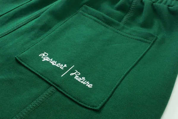 Represent Feature Brown Sweat Shorts - 20