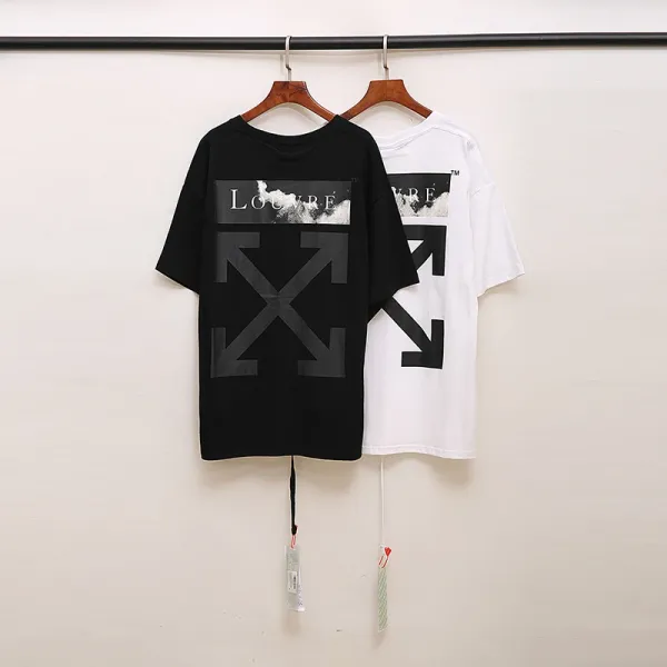 Off-White Arrow Gradient Print White T-Shirt - 30
