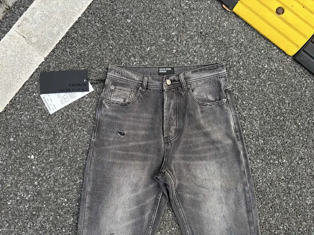 Purple Brand Jeans Distressed flared with frayed hems product detail image 33