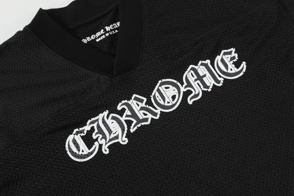 Chrome Hearts Mesh Jersey Black - 8