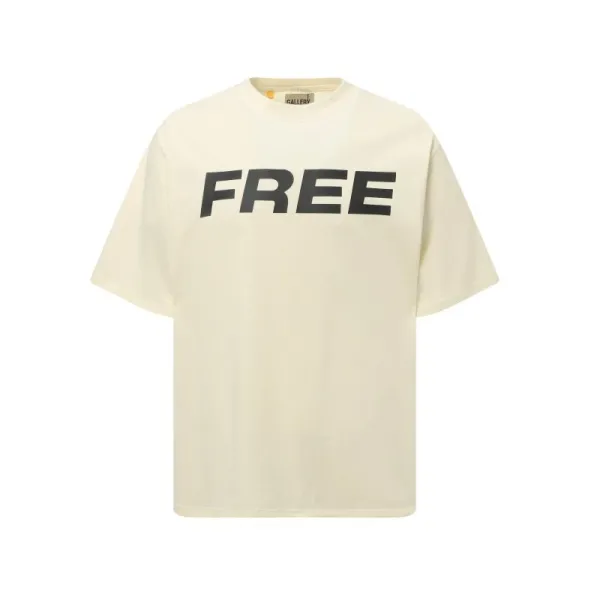 Gallery Dept FREE T-Shirt Beige T-Shirt - 1