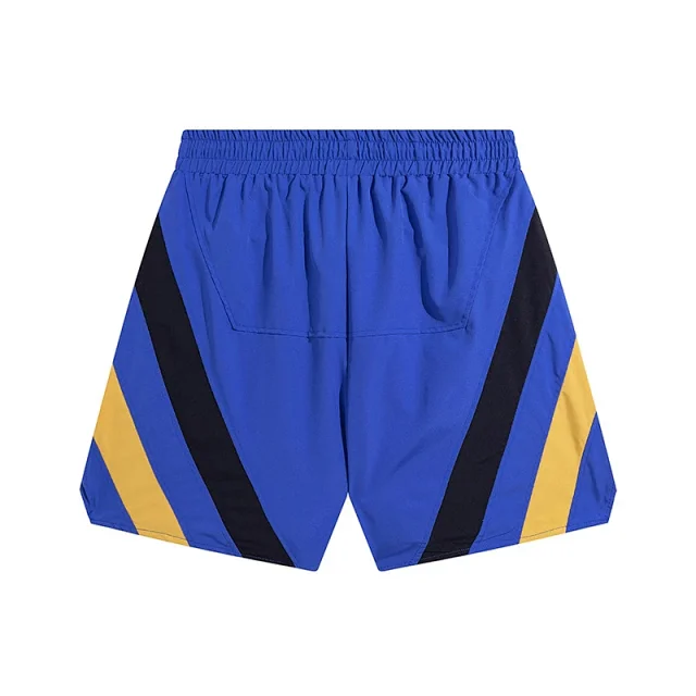 Unbranded Shorts Drawstring with diagonal color-block panels product detail image 7