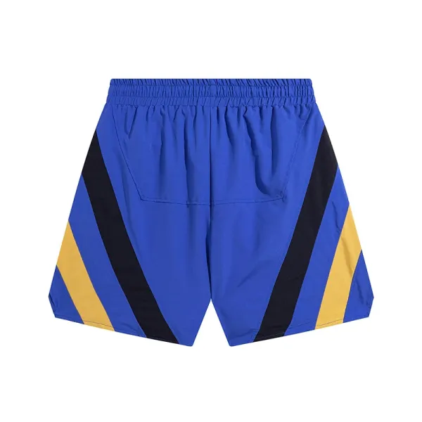 Rhude Panelled Track Shorts Burgundy - 8