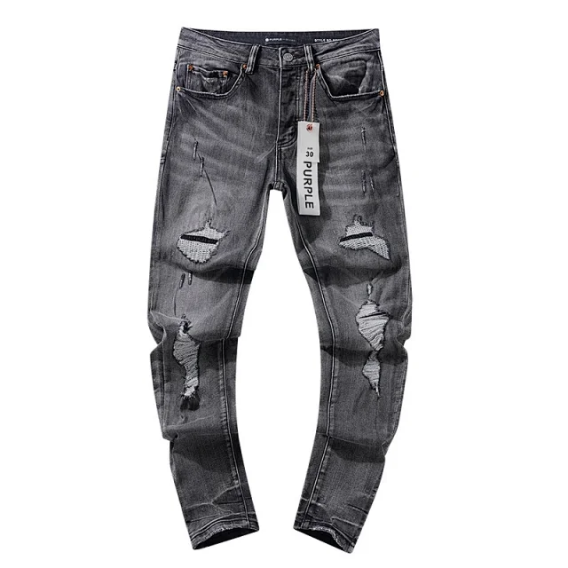 Amiri Jeans Distressed patchwork slim-fit product detail image 7