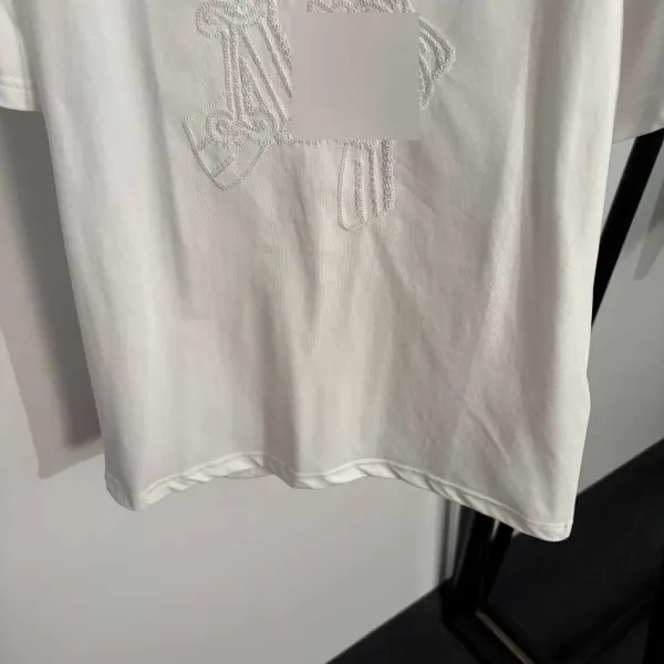 Design Embroidered Graphic T-Shirt Olive Green T-Shirt - 7