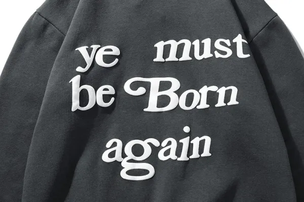 Design Ye Must Be Born Again Yellow Hoodie - 21