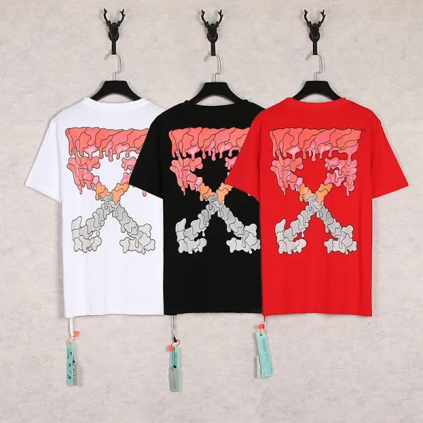 Off-White Arrow Gradient Print White T-Shirt - 41