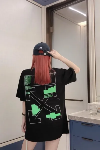 Off-White Arrow Gradient Print White T-Shirt - 15