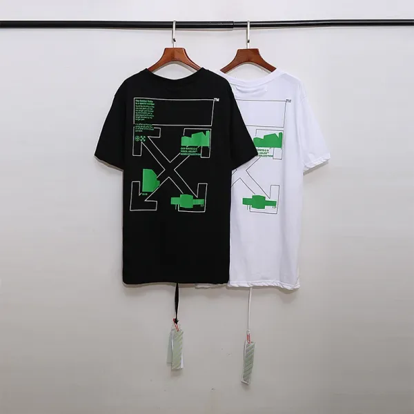 Off-White Arrow Gradient Print White T-Shirt - 27