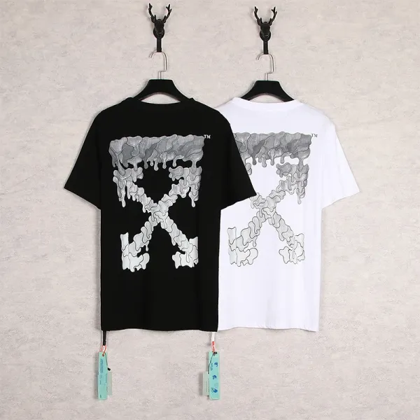 Off-White Arrow Gradient Print White T-Shirt - 40