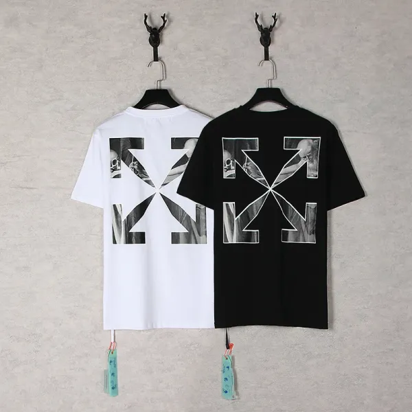 Off-White Arrow Gradient Print White T-Shirt - 43