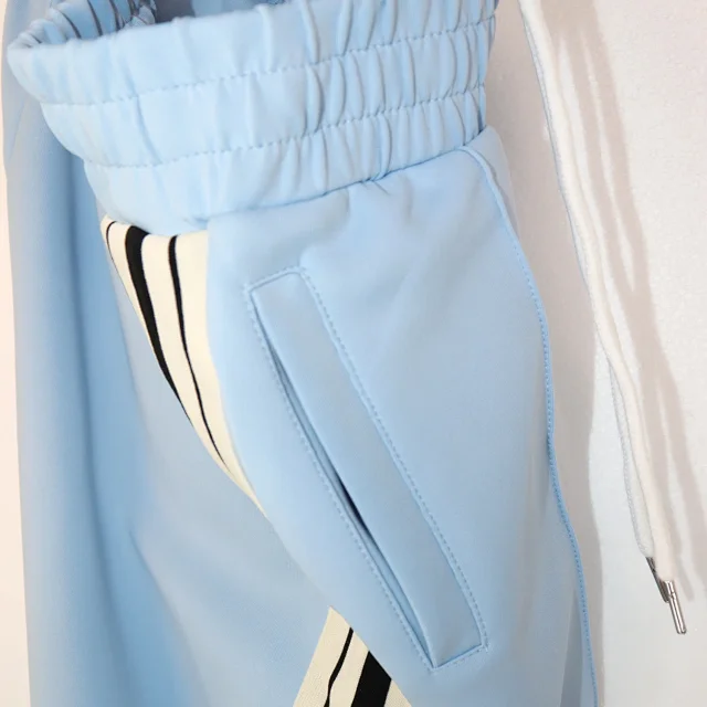 Saint Vanity Tracksuits Zip-up track jacket and striped pants set product detail image 8