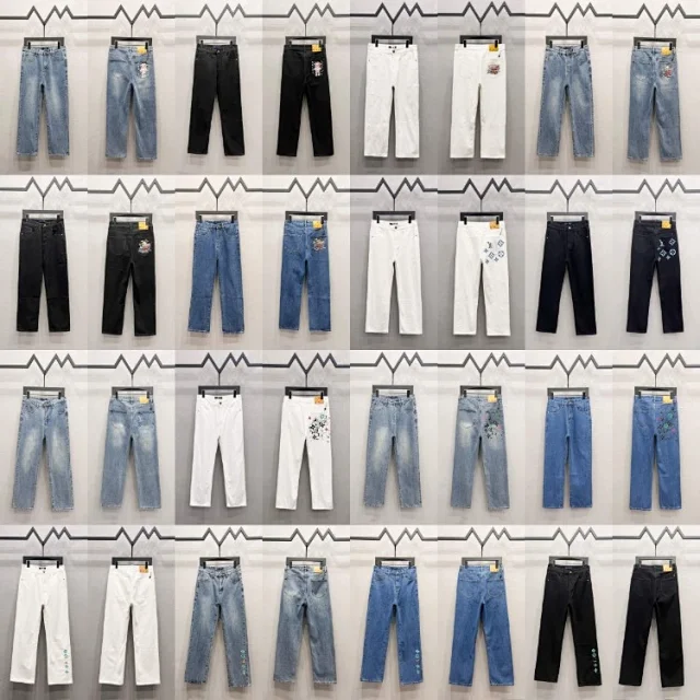 Louis Vuitton Jeans Straight-Leg Printed product detail image 2