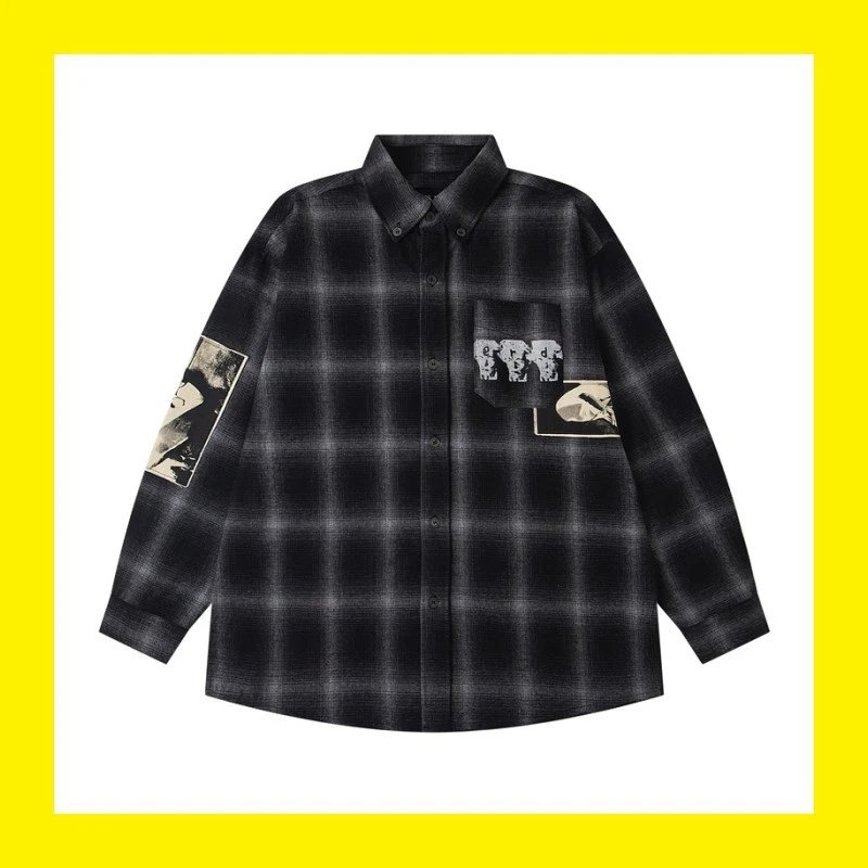 Plaid Long Sleeve Bl