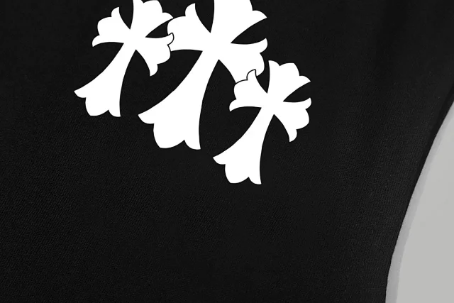 Chrome Hearts Vests Cross Graphic Sleeveless Vest product detail image 5