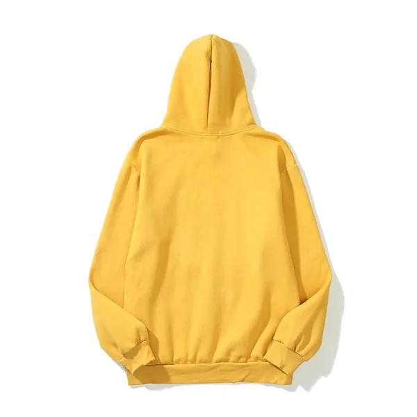 Design Ye Must Be Born Again Yellow Hoodie - 4